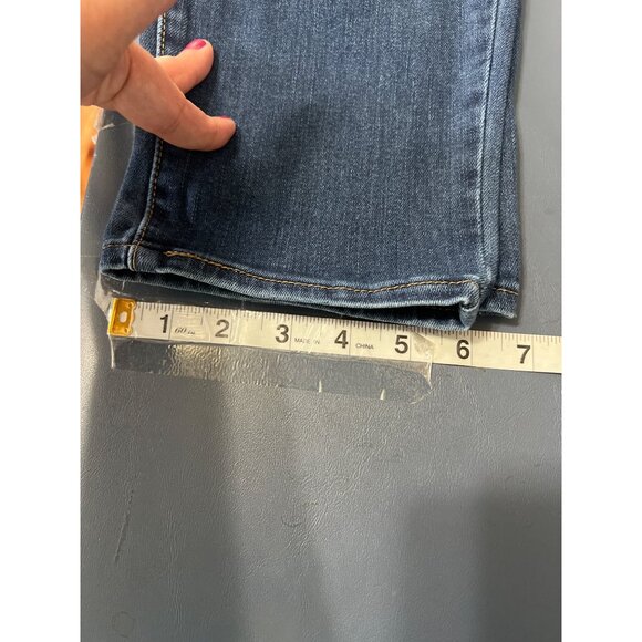 Levis Womens 512 Shaping Slim Fit Jeans Size 12 W 31 Medium Wash - Picture 6 of 12